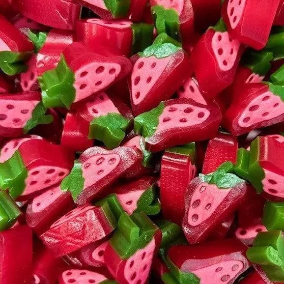 Peelable Strawberry Liquorice Slices